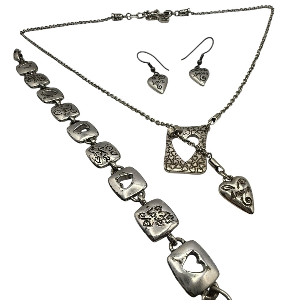 Brighton Vintage plated Silver Set